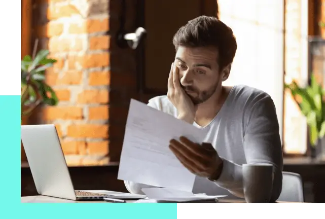 Comprador preocupado